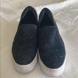 Vince slip on platform sneakers